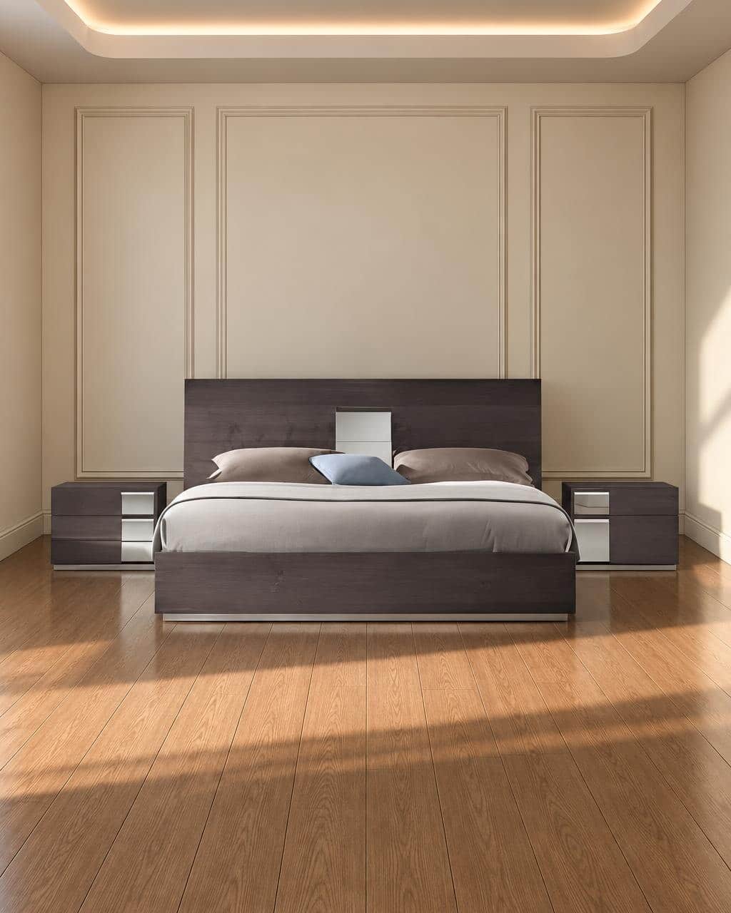 Tino Bed and Nightstand Set