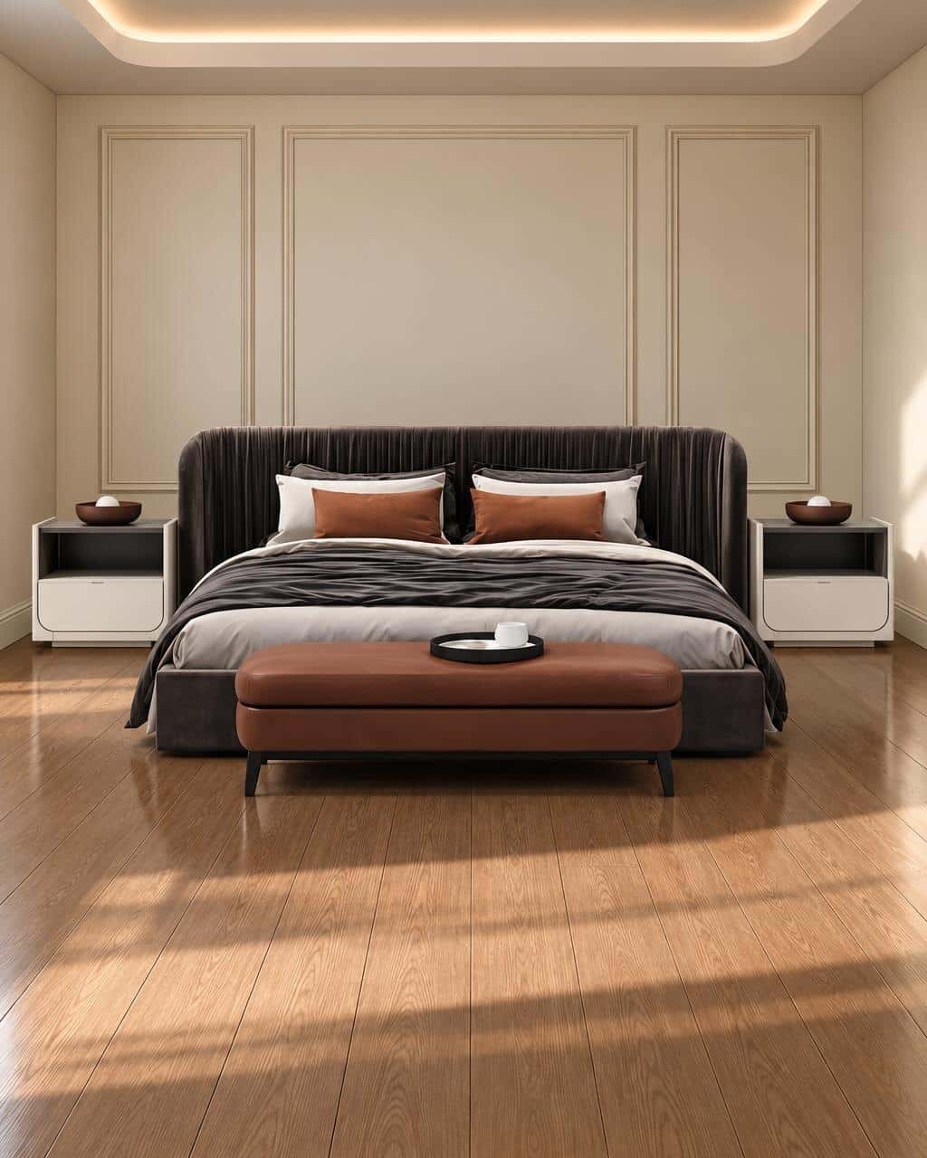Tali Bed and Nightstand Set
