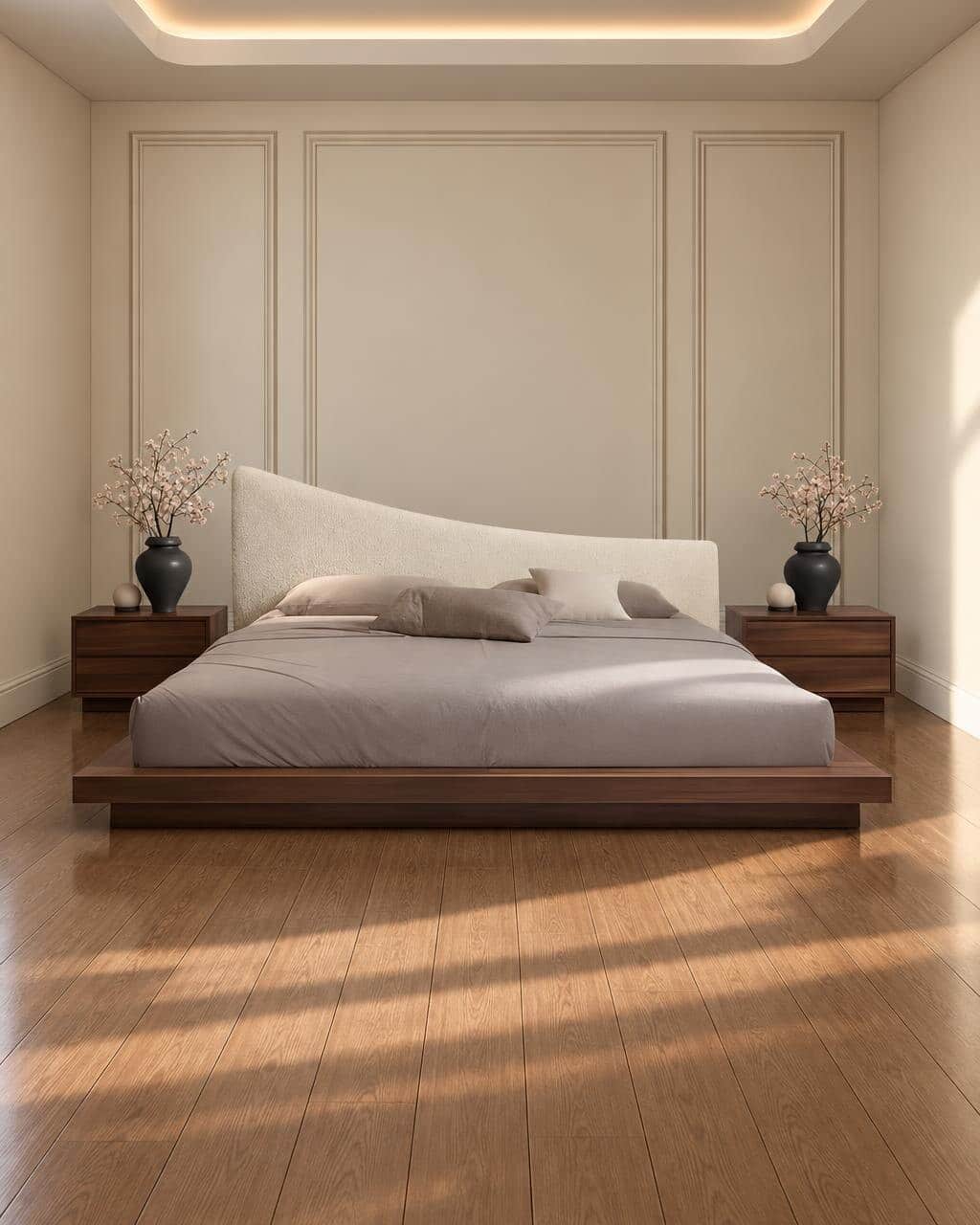 Miro Bed and Nightstand Set