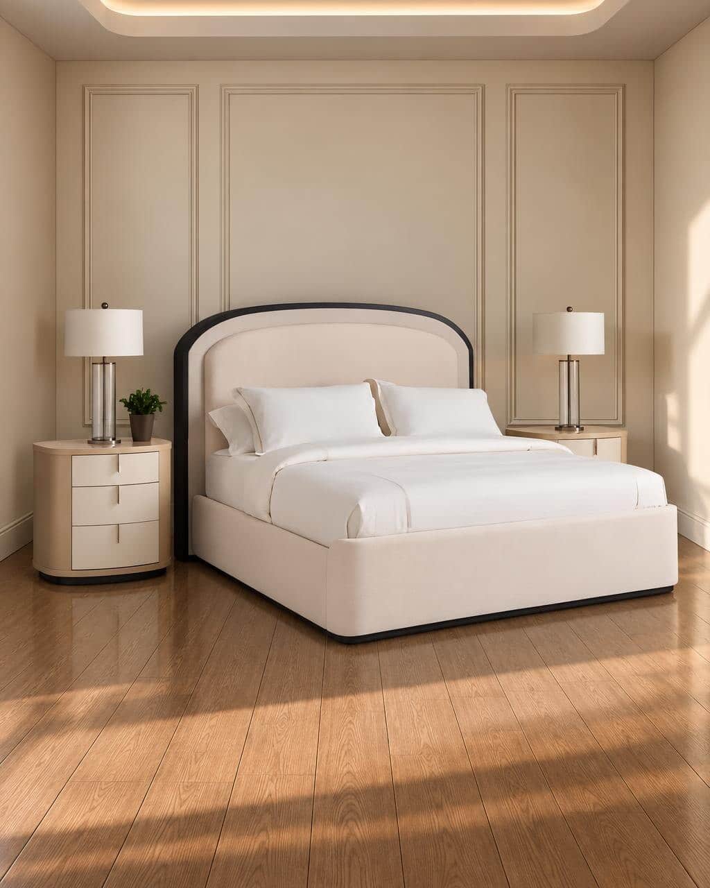 Yaro Bed and Nightstand Set