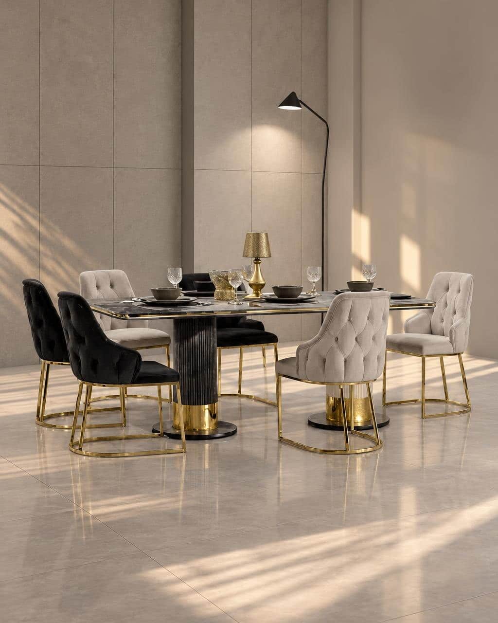 Vora Dining Table and Chairs