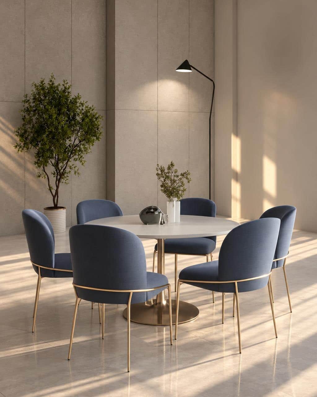 Zavi Dining Table and Chairs