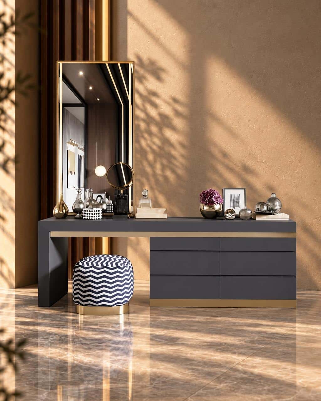 Simo Dresser Set
