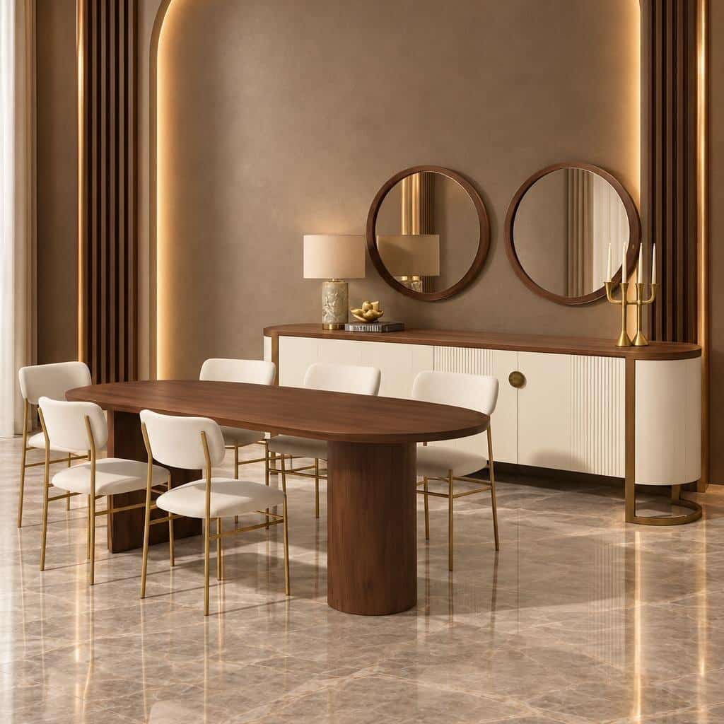 Parin Dining Room Set main view for elegant dining spaces