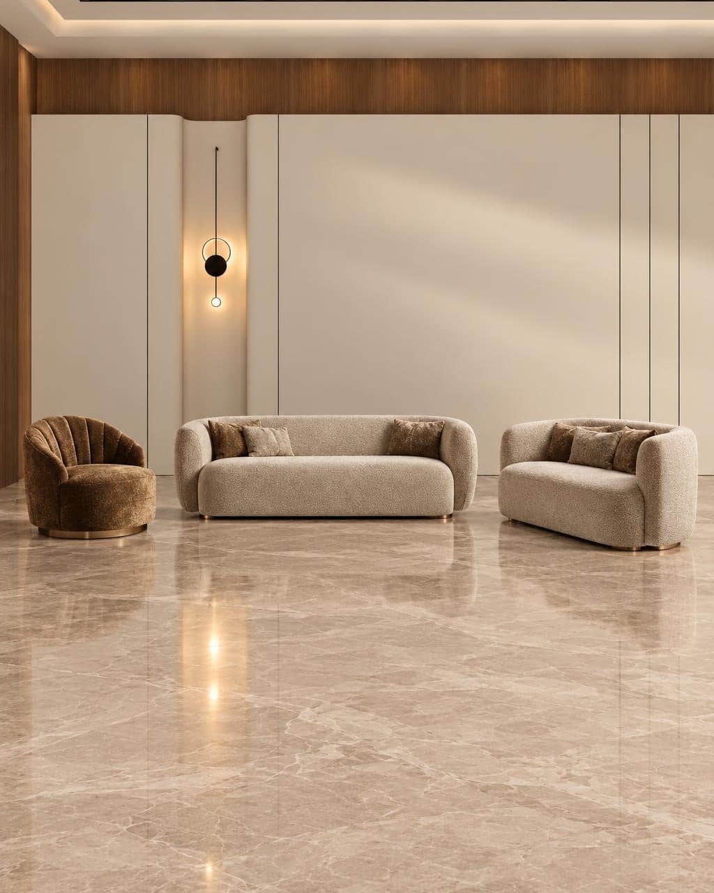 Sand Living Room Set