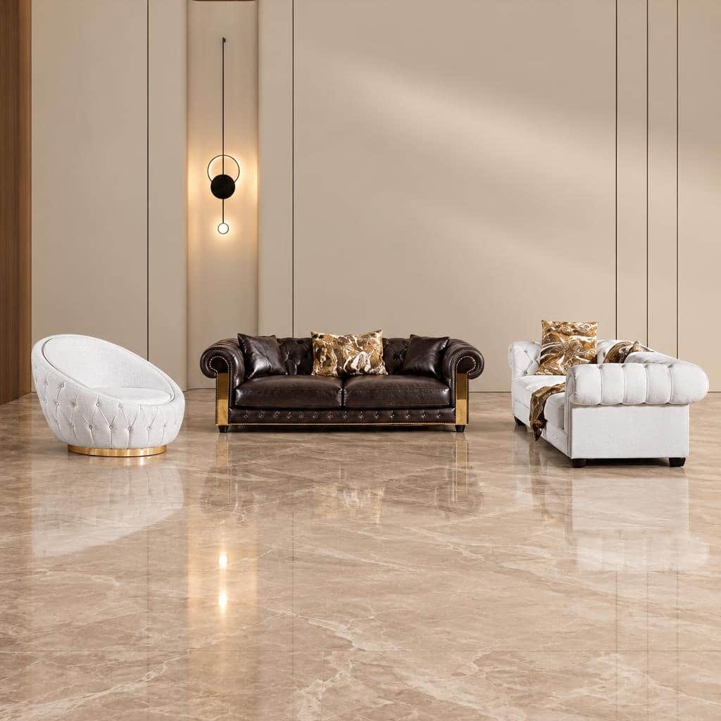 Kynzo Living Room Set detail view for stylish home furniture pages
