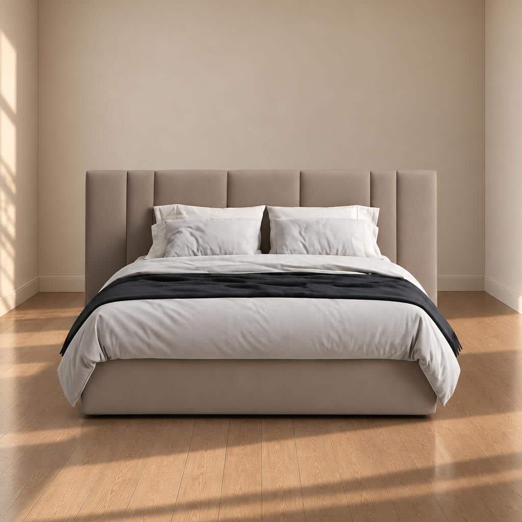 Soma Bed Set styled setting for clean interior layouts