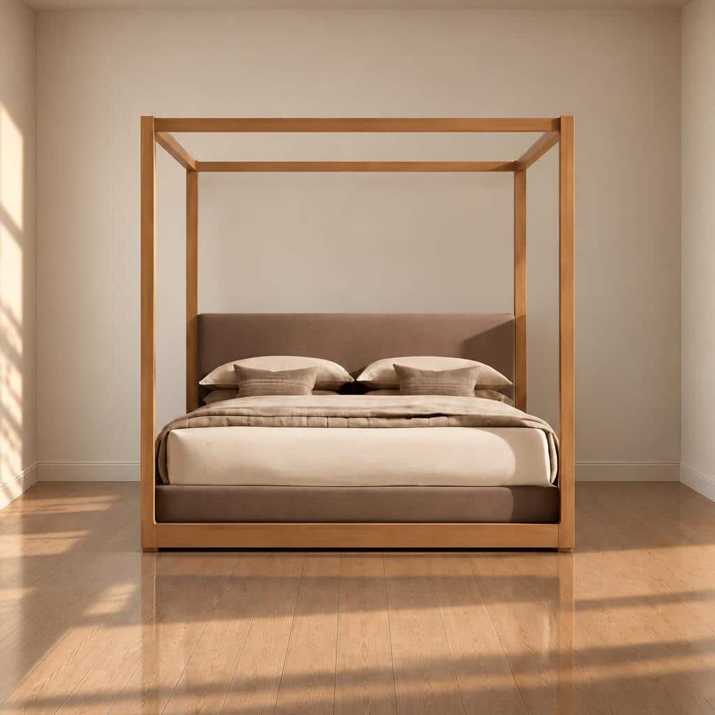 Jivo Bed Set neat presentation for stylish bedroom designs