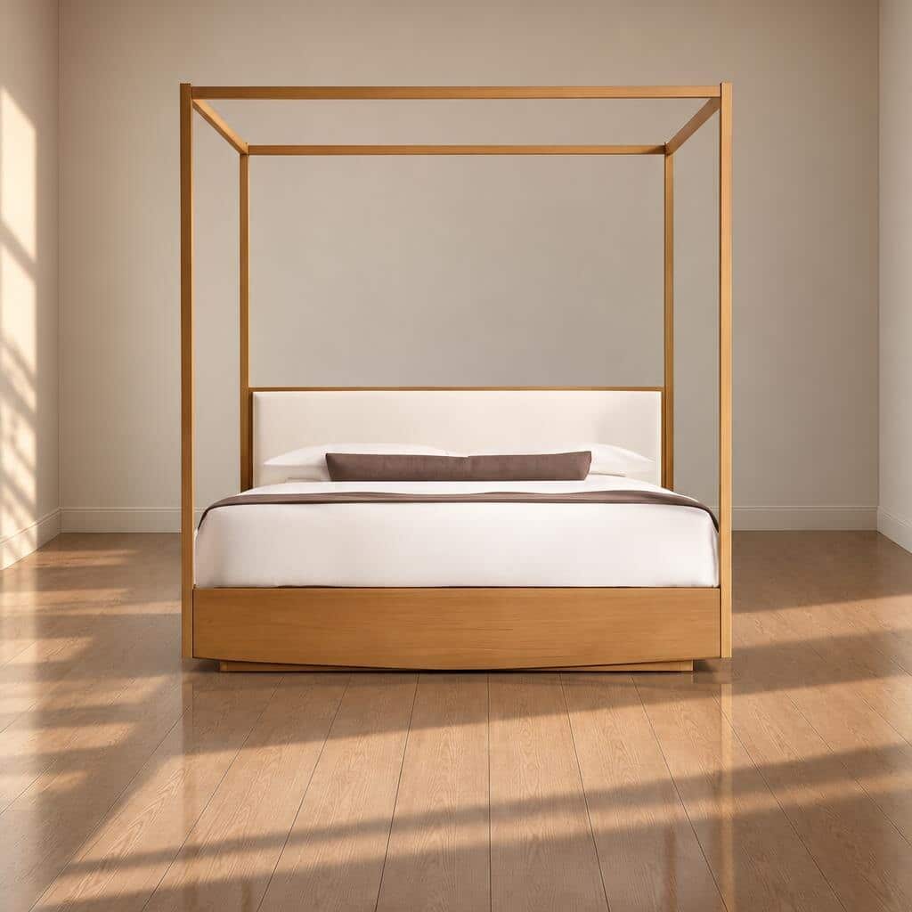 Kenva Bed Set polished showcase for stylish bedroom designs