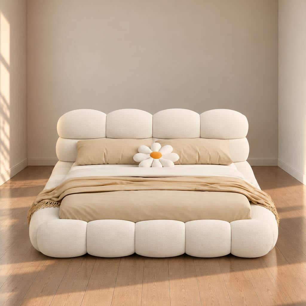 Rira Bed Set refined detail view for clean interior layouts
