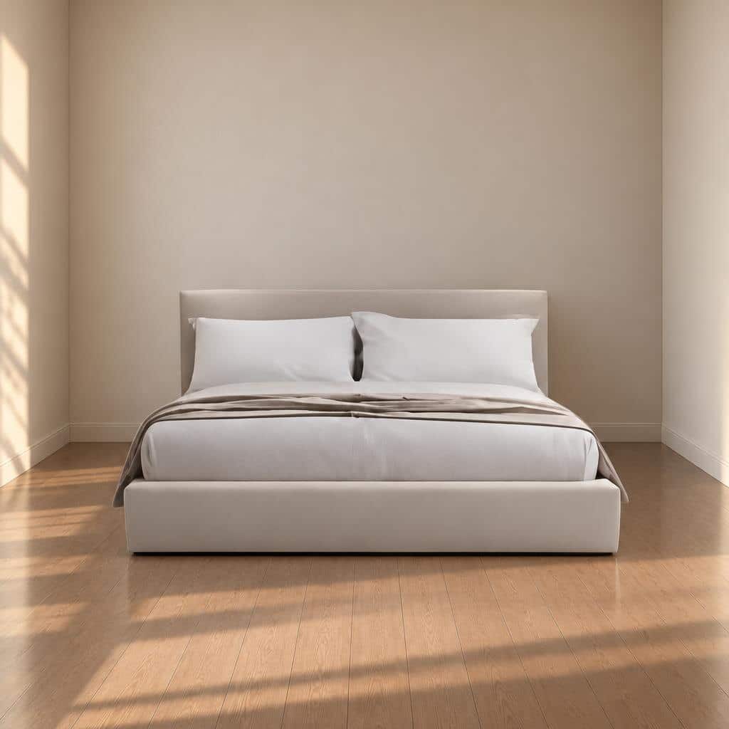 Liro Bed Set hero shot for refined home furniture