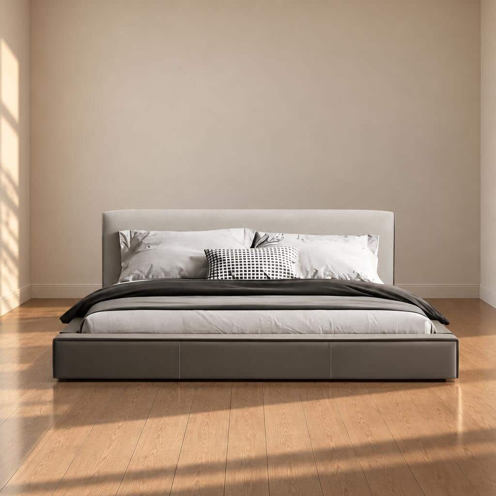 Lano Bed Set front view for refined home furniture