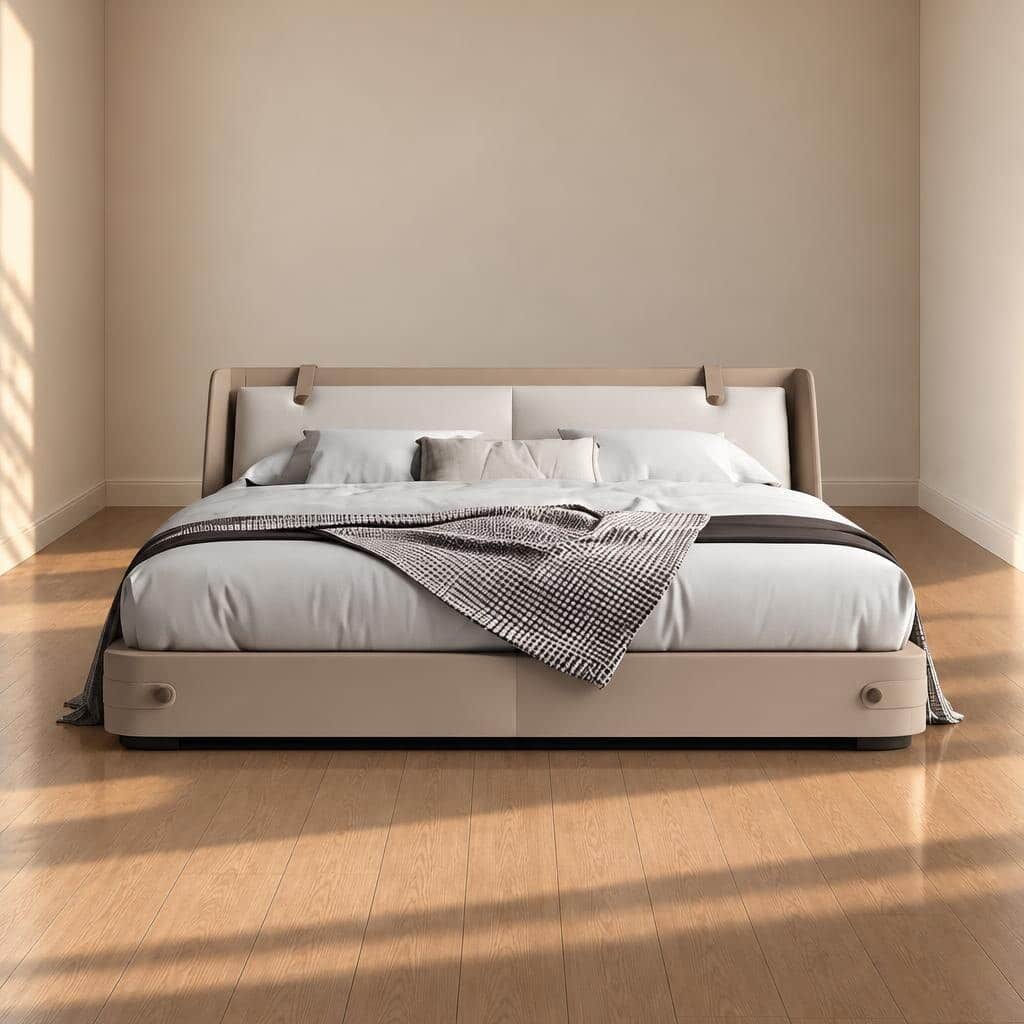 Zova Bed Set decor scene for warm bedroom atmosphere