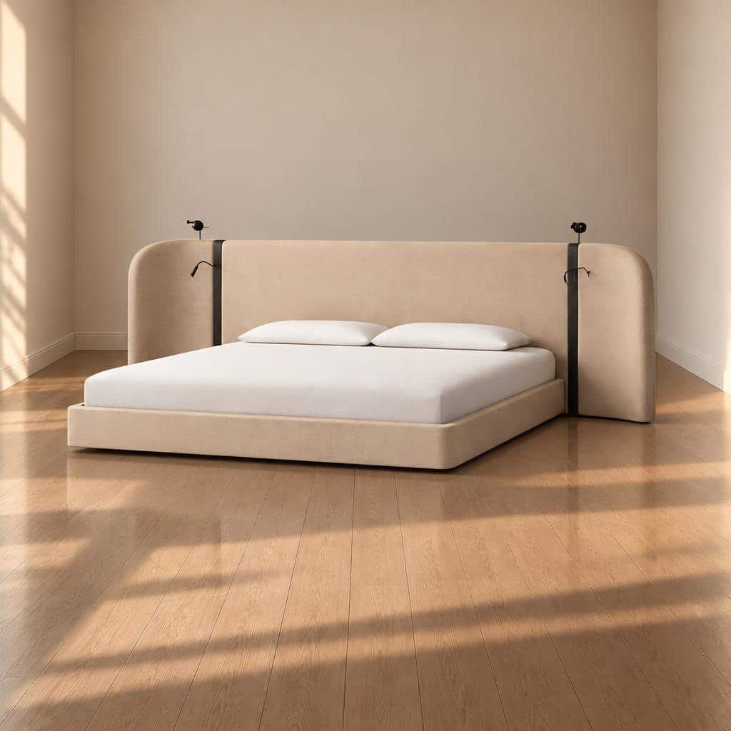 Bedroom set side storage and bedroom layout - image 47138
