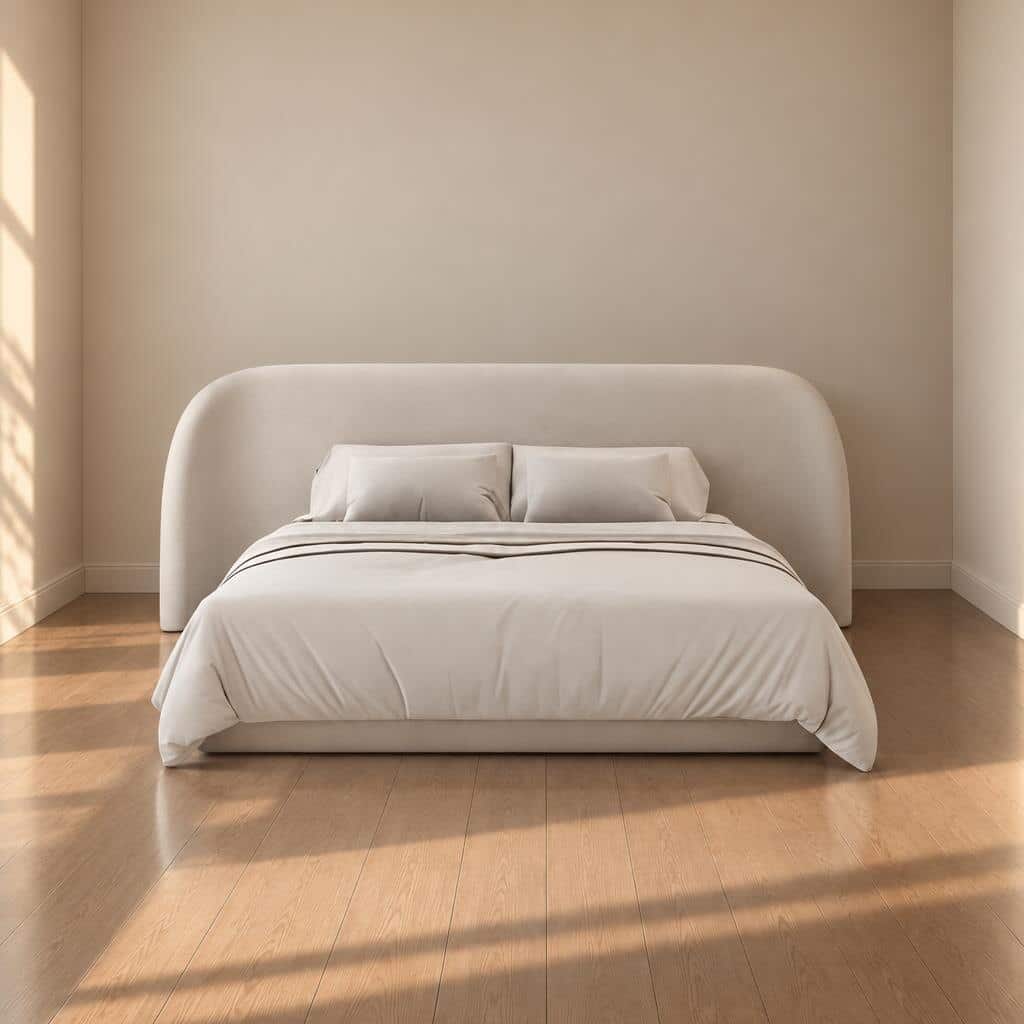 Bedroom set furniture finish and room styling view - image 46986