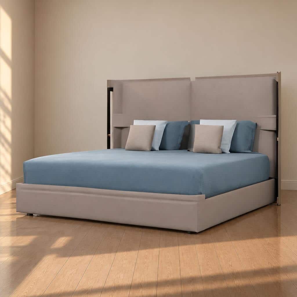 Meno Bed Set cozy styling angle for comfortable bedroom styling