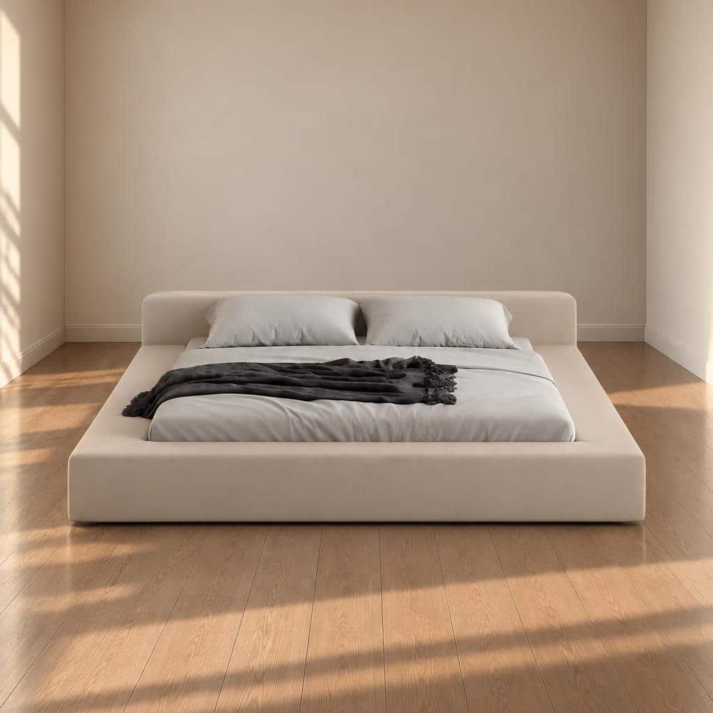 Sano Bed Set room scene for warm bedroom atmosphere