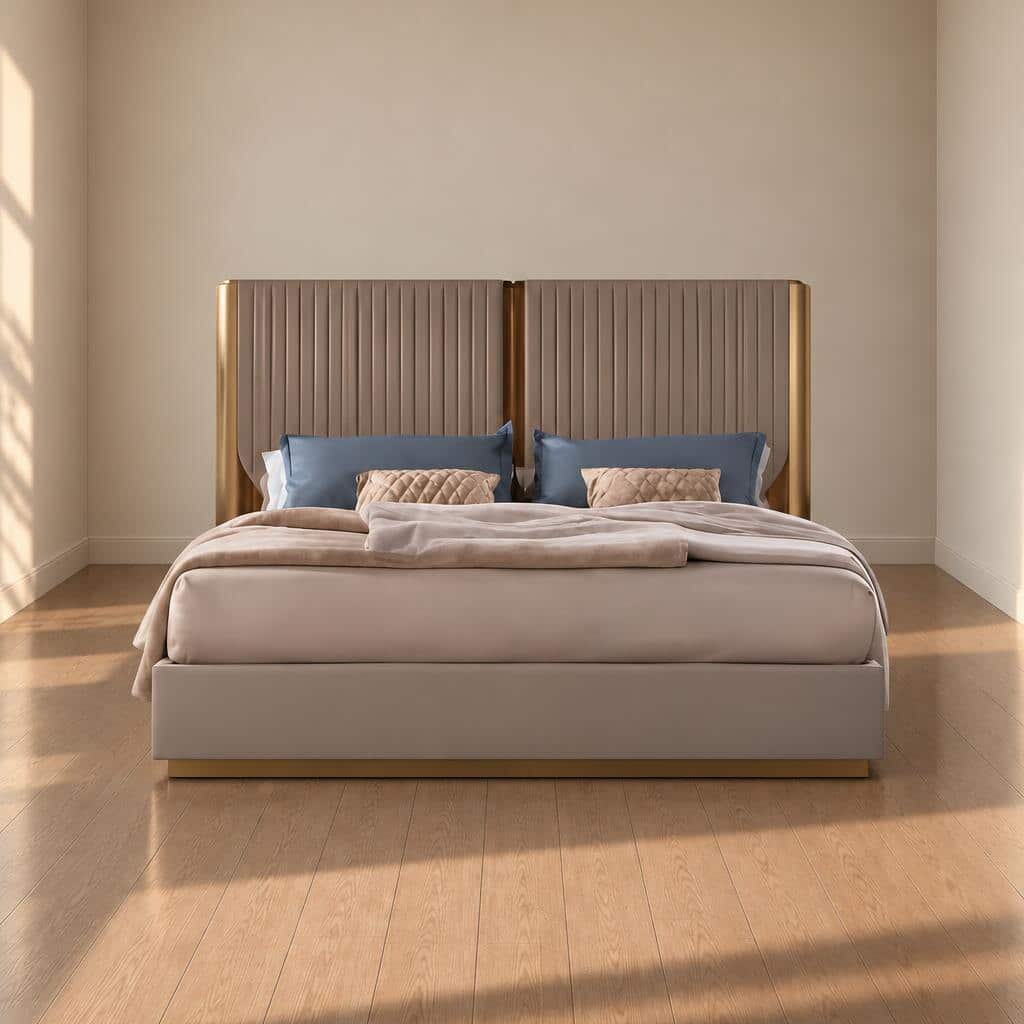 Nexora Bed Set signature setup for refined home furniture