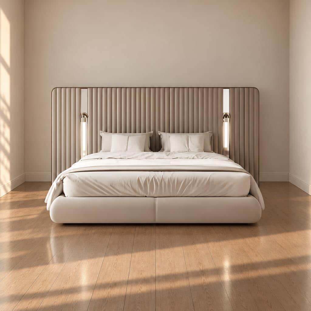 Raxa Bed Set calm interior look for refined home furniture