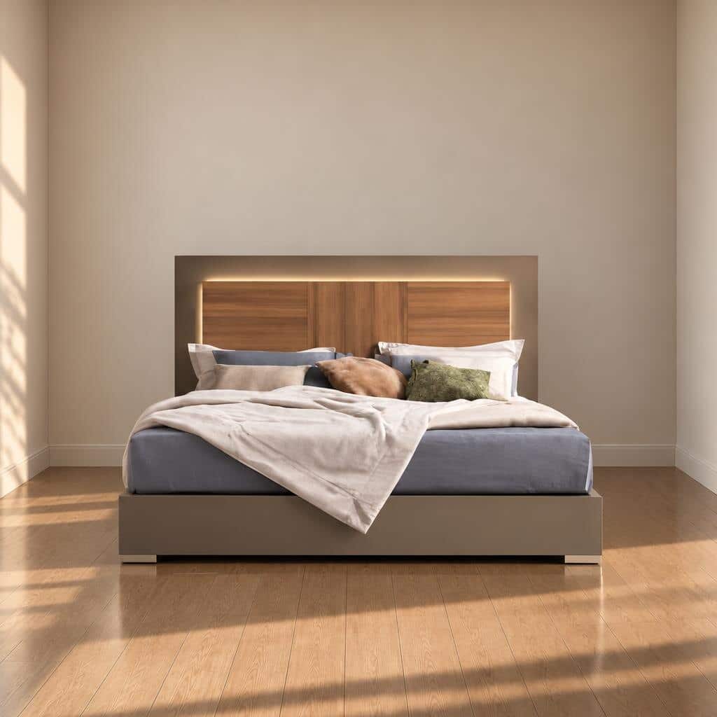 Nola Bed Set featured angle for refined home furniture