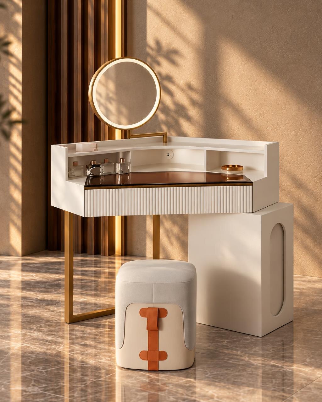 Lino Dresser Set