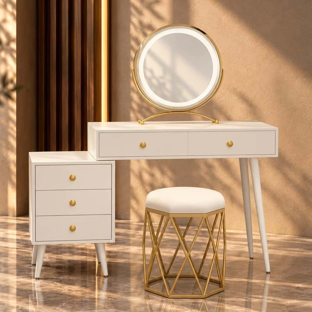 Zeno Dresser Set close view for bedroom furniture at El Malek