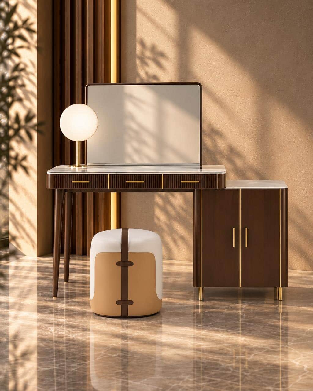 Liro Dresser Set