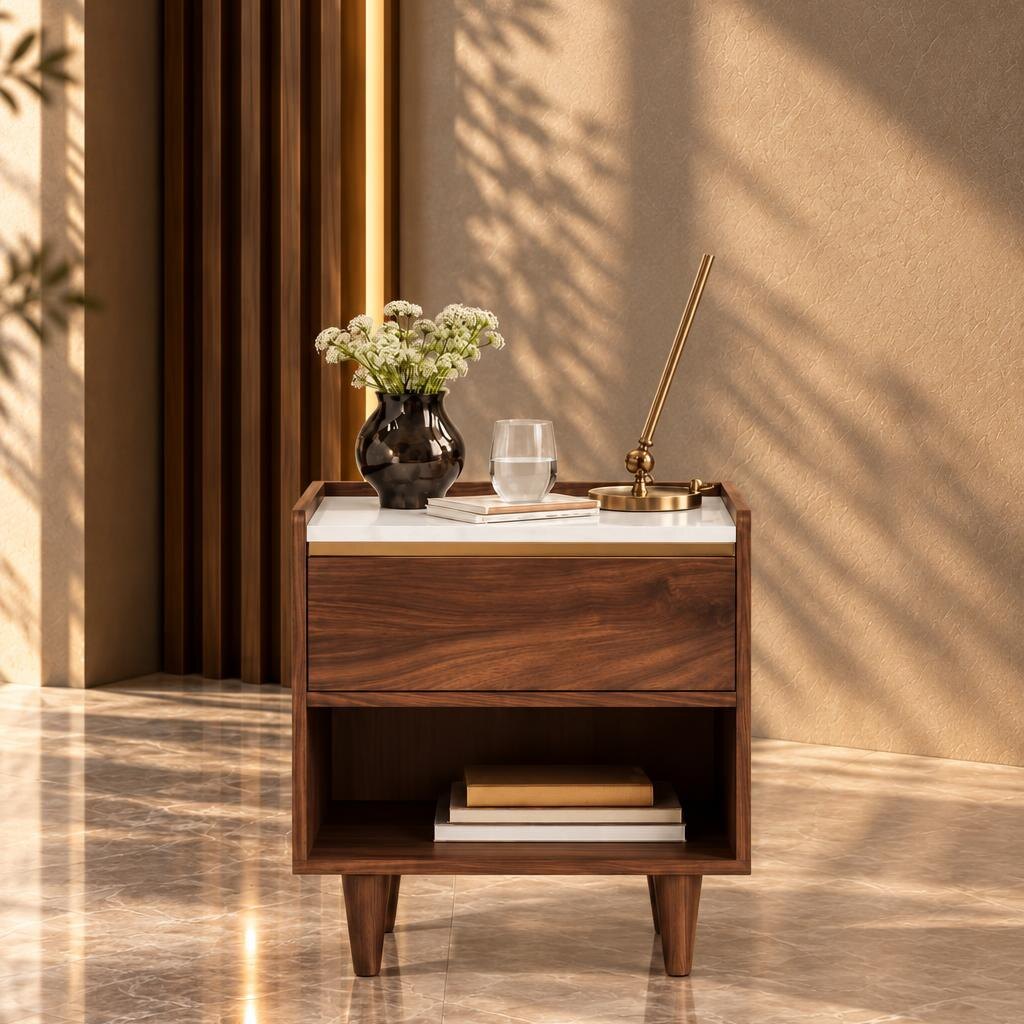 Glint Living Chair side profile for practical home seating