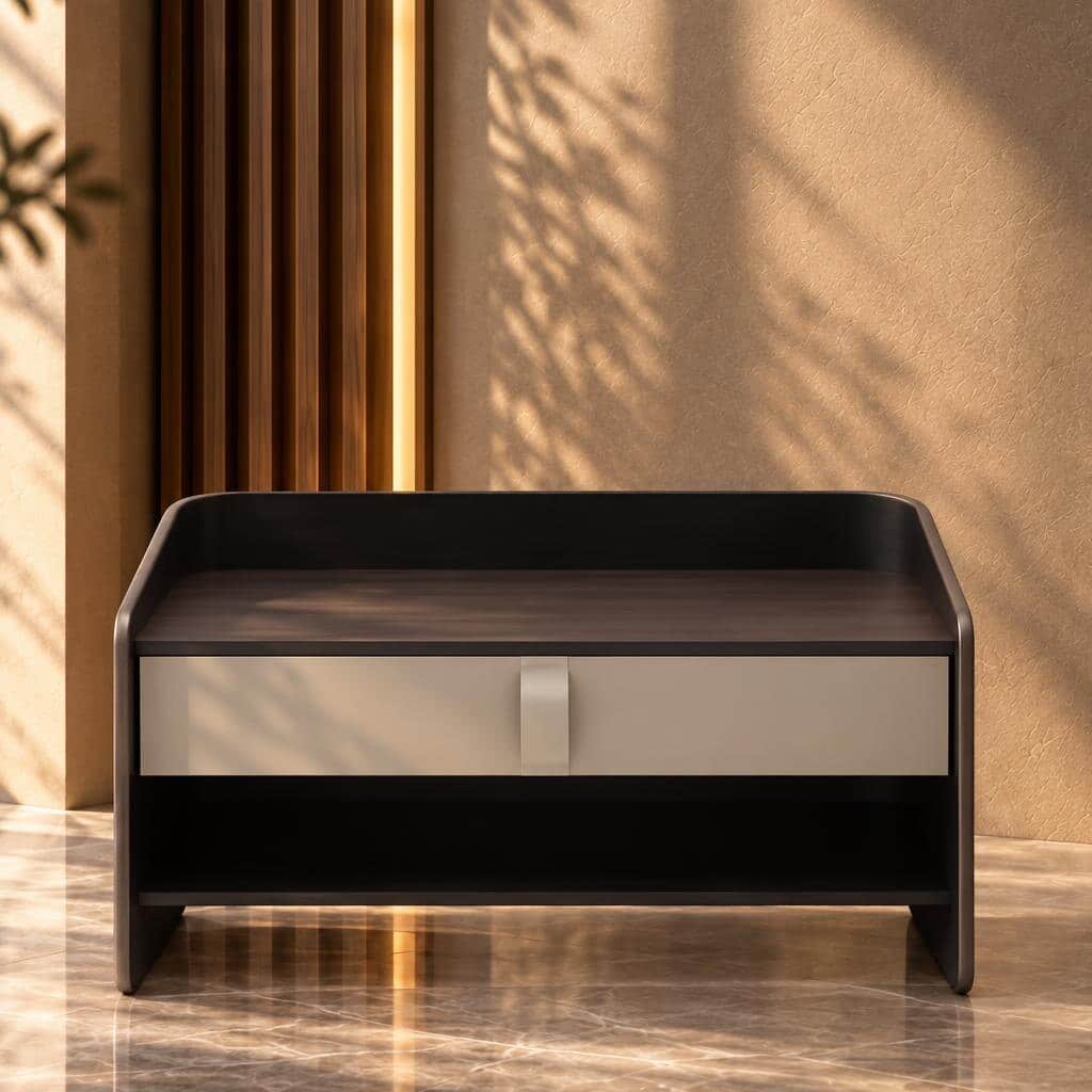 Timo Nightstand Set in harmonious practical bedside arrangement