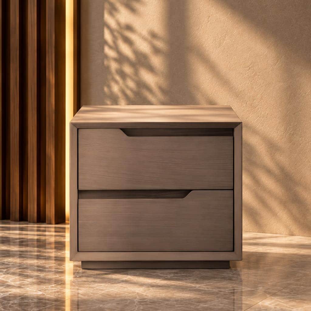 Tova Nightstand Set in crafted comfortable home setting