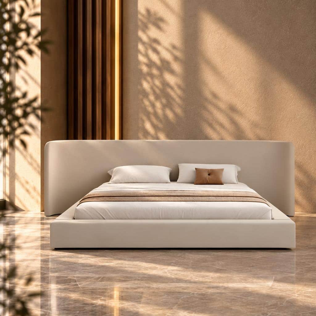Maro Nightstand Set in balanced soft interior look