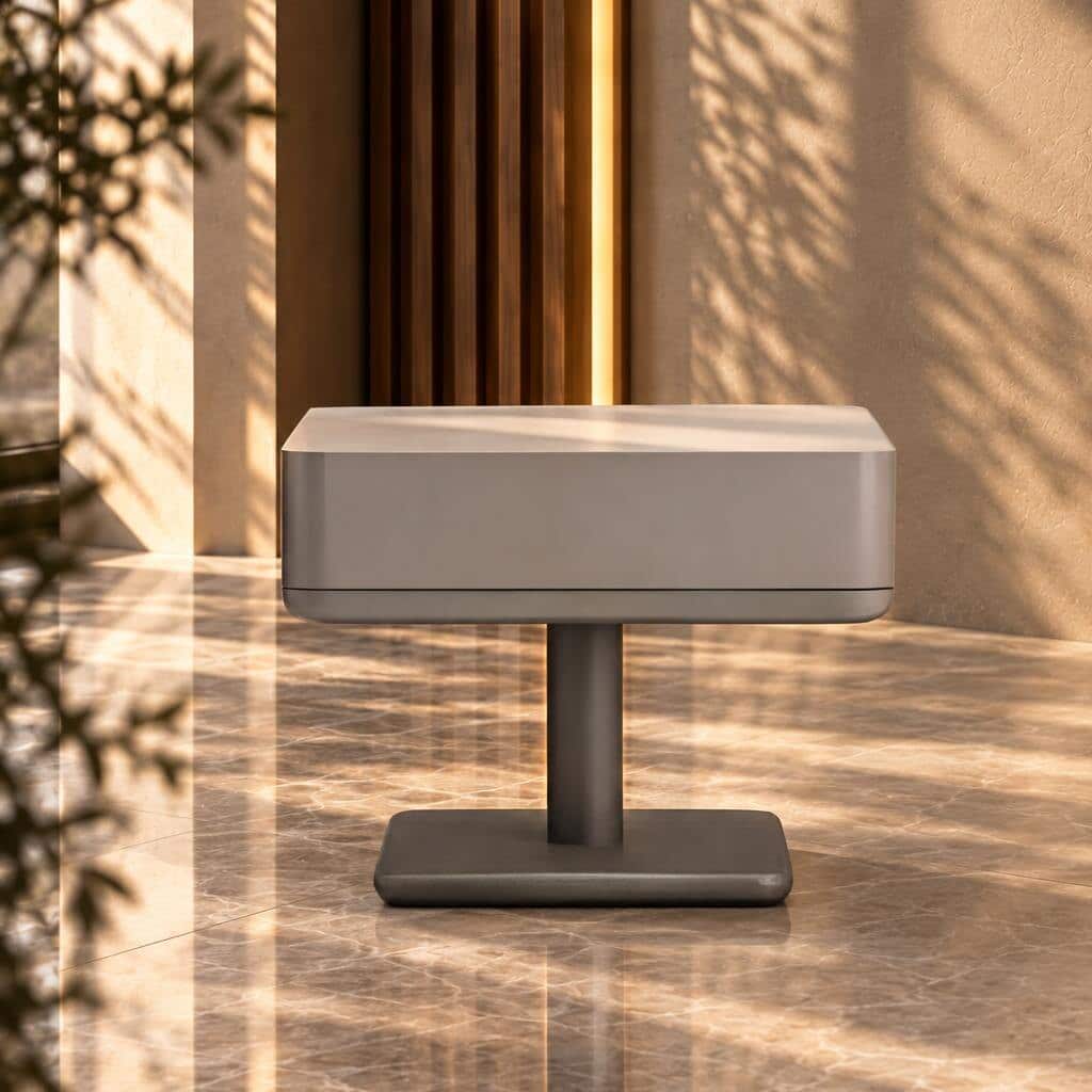 Noah Nightstand Set in practical furniture showroom view