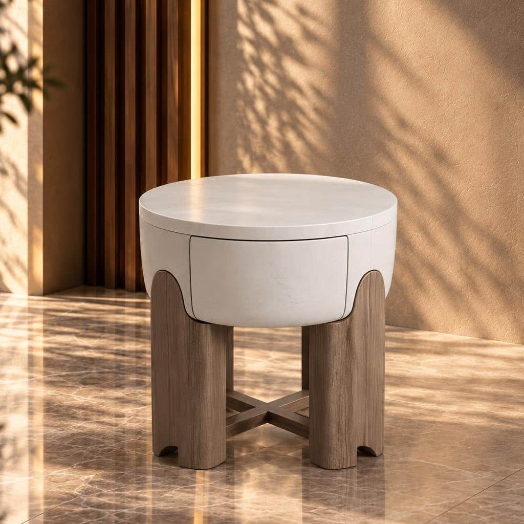 Ally Nightstand Set in minimal bedside styling