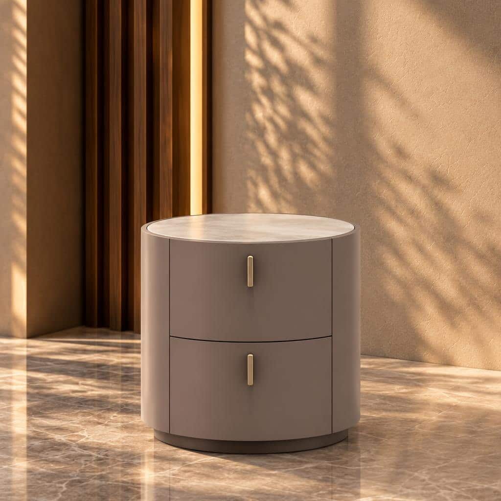 Mova Nightstand Set in cozy room decor view