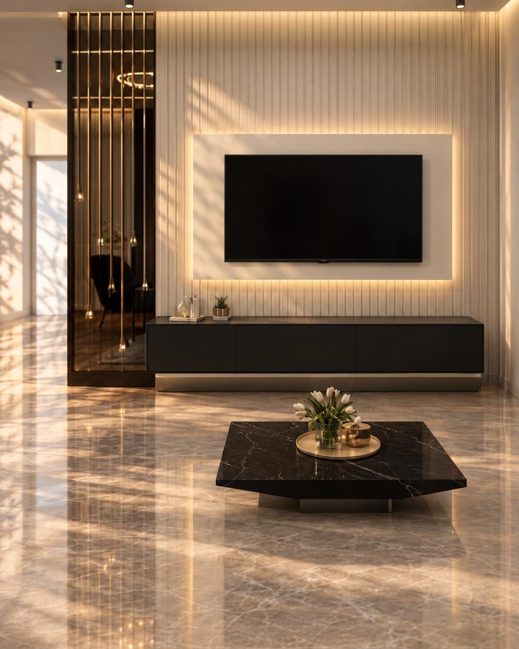 Sand TV Unit Set