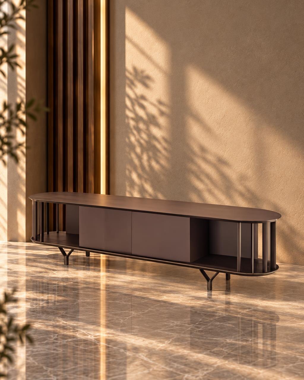 Snow TV Unit Set