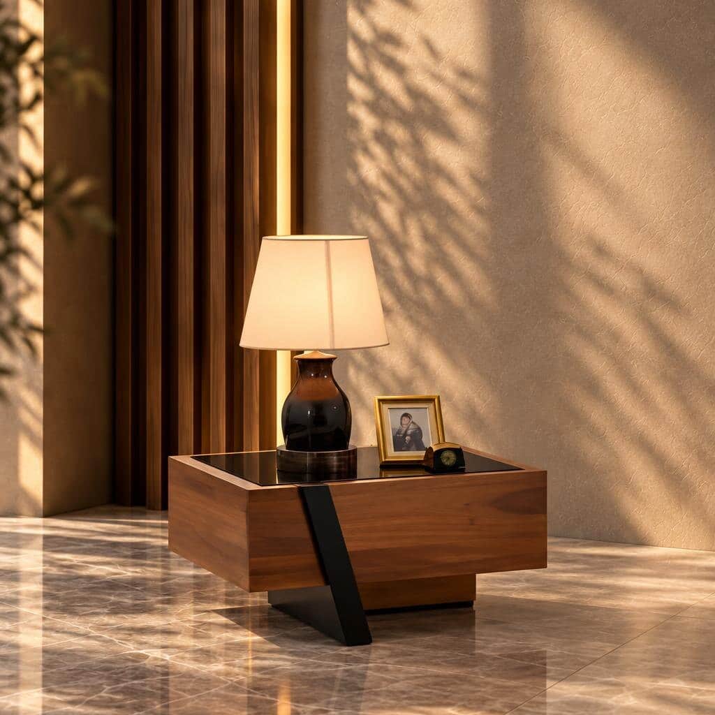 Bedroom set furniture finish and room styling view - image 63959