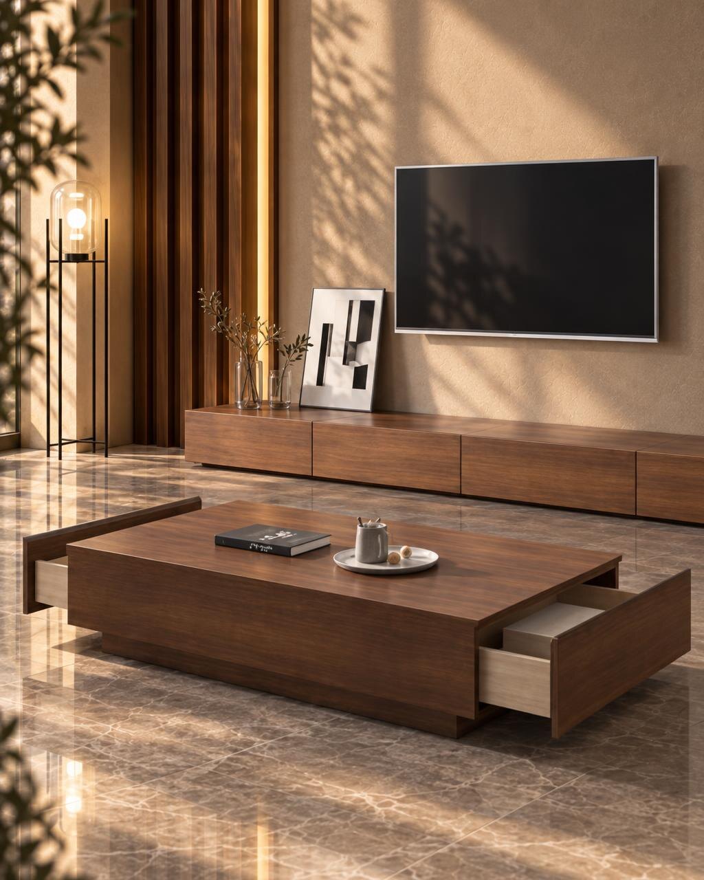 Clay TV Unit Set