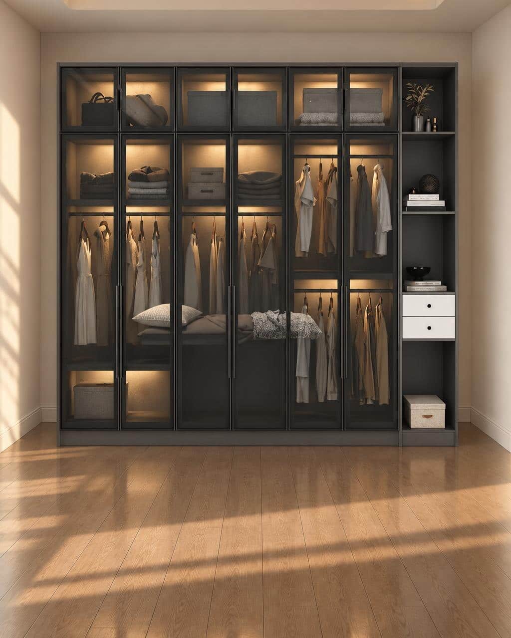 Loft Wardrobe Set